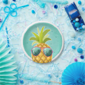 Assiettes En Carton Aloha plaque à papier Luau tropical d'anniversaire (Fête)