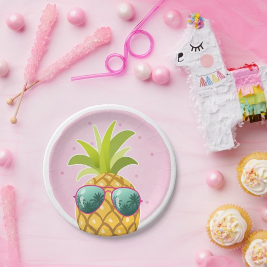 Assiettes En Carton Aloha plaque à papier Luau tropical d'anniversaire (Fête)