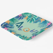 Assiettes En Carton Aloha Plaque de papier de voeux (Angulaire)