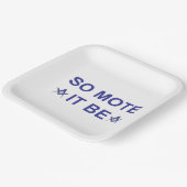 Assiettes En Carton Alors Mote Que Ça Soit (Angulaire)