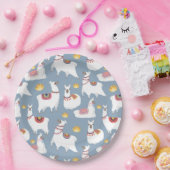 Assiettes En Carton Alpaca/Llama (Fête)