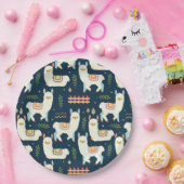 Assiettes En Carton Alpaca/Llama (Fête)