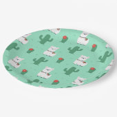 Assiettes En Carton Alpaca/Llama (Angle)