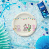 Assiettes En Carton Alpacas (Fête)