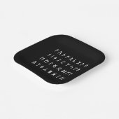 Assiettes En Carton Alphabet Runique [Futhorc] (Angulaire)