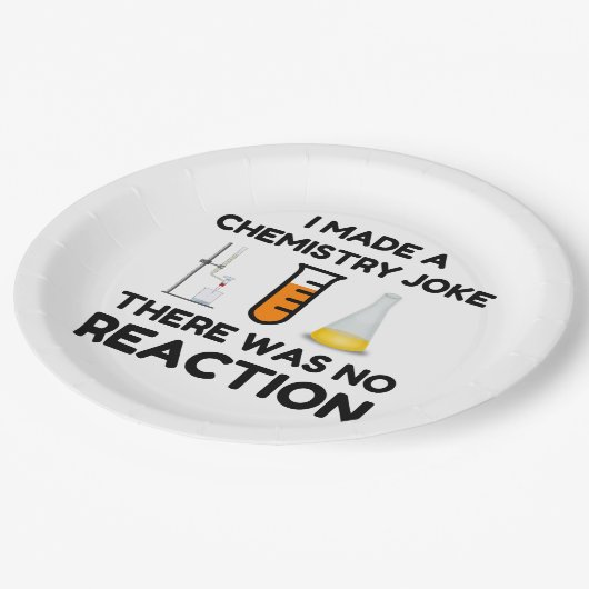 Assiettes En Carton Amant de la science amusant (Angle)