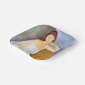 Assiettes En Carton Amedeo Modigliani - Jeanne Hebuterne (Angulaire)