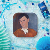 Assiettes En Carton Amedeo Modigliani - Monsieur Deleu (Fête)