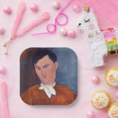 Assiettes En Carton Amedeo Modigliani - Monsieur Deleu (Fête)