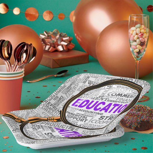 Assiettes En Carton Améliorer l'éducation