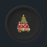 Assiettes En Carton American African Christmas Santa Claus Black Girls<br><div class="desc">American African Christmas Santa Claus Black Girls</div>