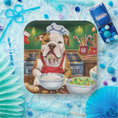 Assiettes En Carton American Bulldog Holiday Baking : Noël festif (Fête)
