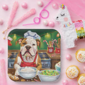 Assiettes En Carton American Bulldog Holiday Baking : Noël festif (Fête)