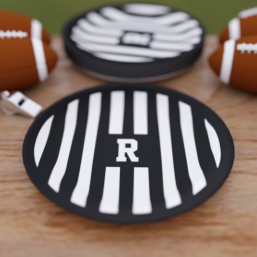 Assiettes En Carton American Football Party Référentiel Plaque Papier