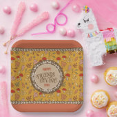 Assiettes En Carton Amical (Fête)