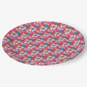 Assiettes En Carton Amis (Angle)