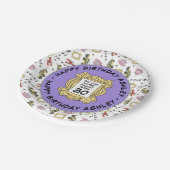 Assiettes En Carton AMIS™ | Celui avec l'anniversaire (Angle)