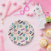 Assiettes En Carton AMIS™ | Central Perk Vibrant Motif café (Fête)