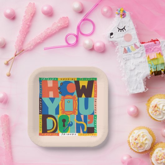 Assiettes En Carton AMIS™ | Comment faire' - Graphisme dynamique (Fête)