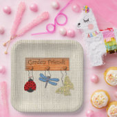 Assiettes En Carton Amis du jardin (Fête)