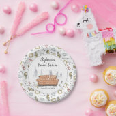 Assiettes En Carton AMIS™ | Fête des mariées d'aquarelle Perk Central (Fête)