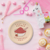 Assiettes En Carton AMIS™ | Ils ont ruiné Cranberry Day (Fête)