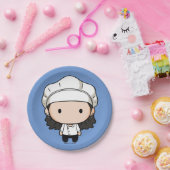 Assiettes En Carton AMIS™ | Monica Chibi (Fête)