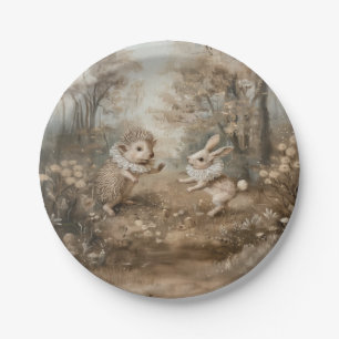 Assiettes En Carton Amis - Plaques de papier rond
