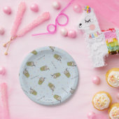 Assiettes En Carton AMIS™ | Polka Dot Central Perk Motif (Fête)