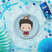 Assiettes En Carton AMIS™ | Ross Chibi (Fête)