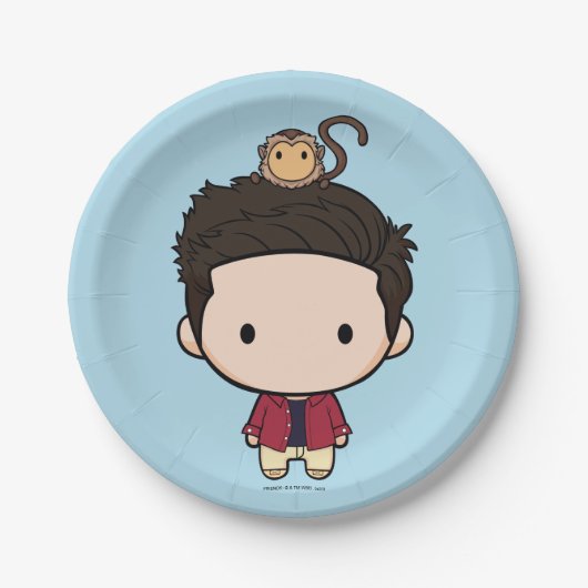 Assiettes En Carton AMIS™ | Ross Chibi (Devant)