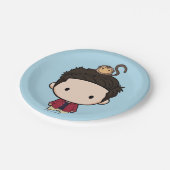 Assiettes En Carton AMIS™ | Ross Chibi (Angle)