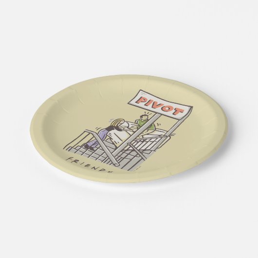 Assiettes En Carton AMIS™ | Ross et Rachel PIVOT (Angle)