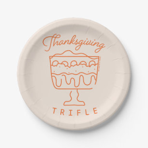 Assiettes En Carton AMIS™   Thanksgiving Trifle