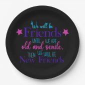 Assiettes En Carton amitié 1 (Devant)