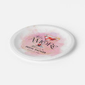 Assiettes En Carton Amore | Réception de mariage à l'aquarelle (Angle)