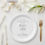 Assiettes En Carton Amour à Las Vegas Mariage<br><div class="desc">L'amour est doux, Bon Appétit ! Cet ensemble de plaques en papier de style déco moderne est spécialement adapté à votre mariage, à votre dîner de répétition ou à votre soirée de fiançailles dans la célèbre ville aux lumières vives Las Vegas, Nevada. Ils affichent un accueil de l'autre côté du...</div>