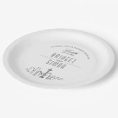 Assiettes En Carton Amour à Seattle Mariage (Angle)