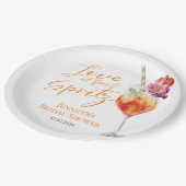Assiettes En Carton Amour au premier Spritz | Réception de mariage à l (Angle)