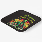 Assiettes En Carton Amour cosmique entre deux Aliens (Angulaire)