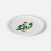 Assiettes En Carton AMOUR Déjeuner Lady Gnome Funny St Patrick's Day S (Angle)
