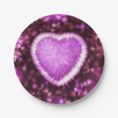 Assiettes En Carton Amour éternel (Devant)