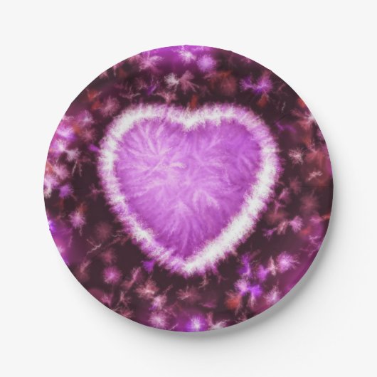 Assiettes En Carton Amour éternel (Devant)