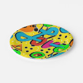 Assiettes En Carton Amour, Saint Valentin (Angle)