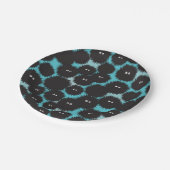 Assiettes En Carton Amusant monstres noirs moelleux (Angle)