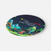 Assiettes En Carton Amusant Novelty Computer Jeu Anniversaire Fête (Angle)