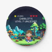 Assiettes En Carton Amusant Novelty Computer Jeu Anniversaire Fête (Devant)