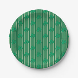 Assiettes En Carton Amusants et Shamrocks fantaisistes