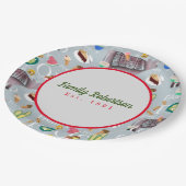 Assiettes En Carton Amusement Alimentaire Familial Pique-Nique Personn (Angle)