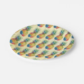 Assiettes En Carton Ananas (Angle)